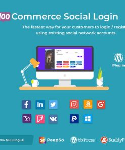 WooCommerce Social Login  -  WordPress Plugin