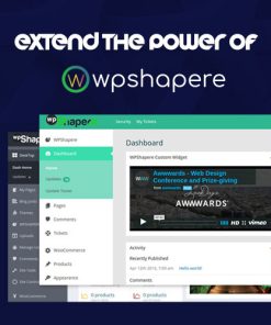 WordPress Admin Theme  -  WPShapere