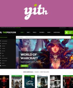 YITH The Polygon  -  WordPress Theme for Video Games