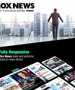 Zox News  -  Professional WordPress News & Magazine Theme