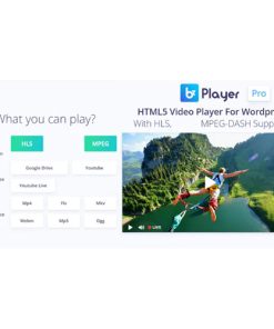 bzplayer Pro  -  Live Streaming Player WordPress Plugin