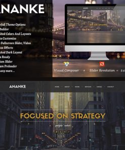 Ananke  -  One Page Parallax WordPress Theme