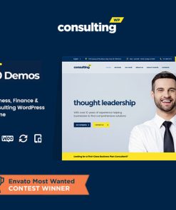 Consulting  -  Business Finance WordPress Theme