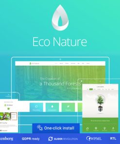 Eco Nature  -  Environment & Ecology WordPress Theme
