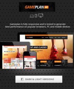 Gameplan  -  Event and Gym Fitness WordPress Theme