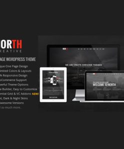 North  -  One Page Parallax WordPress Theme
