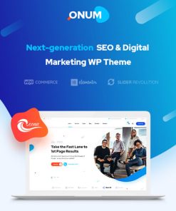 Onum  -  SEO & Marketing Elementor WordPress Theme