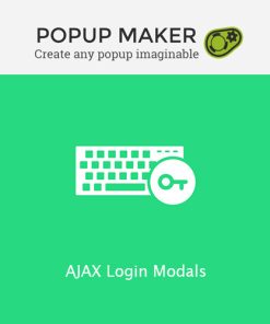Popup Maker  -  AJAX Login Modals