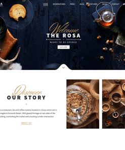 ROSA  -  An Exquisite Restaurant WordPress Theme