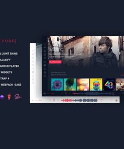 Rekord  -  Ajaxify Music  -  Events  -  Podcasts Multipurpose WordPress Theme