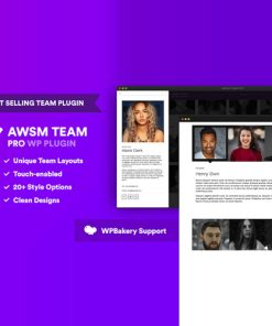 The Team Pro  -  Team Showcase WordPress Plugin
