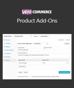 WooCommerce Product Add-Ons