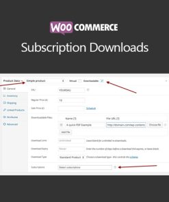 WooCommerce Subscription Downloads