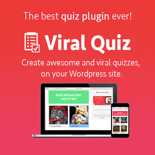 WordPress Viral Quiz - BuzzFeed Quiz Builder