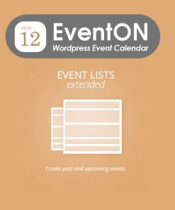 EventOn Event Lists: Ext