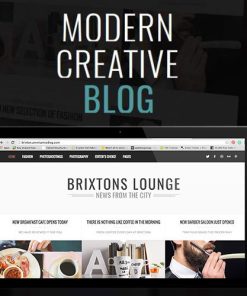 Brixton Blog  -  A Responsive WordPress Blog Theme