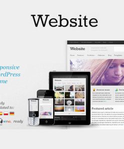 Website  -  Responsive WordPress Theme
