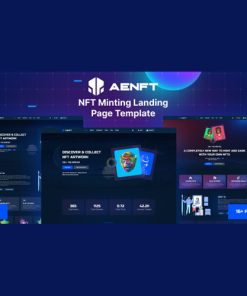 Aenft  -  NFT Minting Collection WordPress Theme