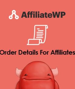 AffiliateWP ? Order Details For Affiliates