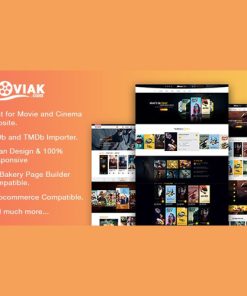 AmyMovie  -  Movie and Cinema WordPress Theme