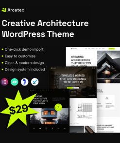 Arcatec  -  Architecture and Interior WordPress Theme