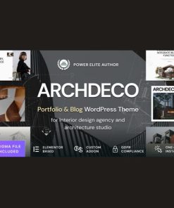 Archdeco  -  Architecture & Interior Design Agency Portfolio WordPress Theme