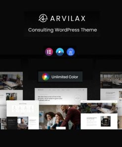 Arvilax ? Business Consulting WordPress Theme