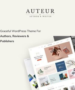 Auteur  -  WordPress Theme for Authors and Publishers