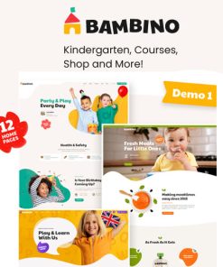 Bambino  -  Child & Baby Care WordPress Theme