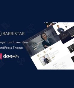 Barristar  -  Law, Lawyer and Attorney WordPress Theme