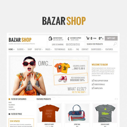Bazar Shop ? Multi-Purpose e-Commerce Theme