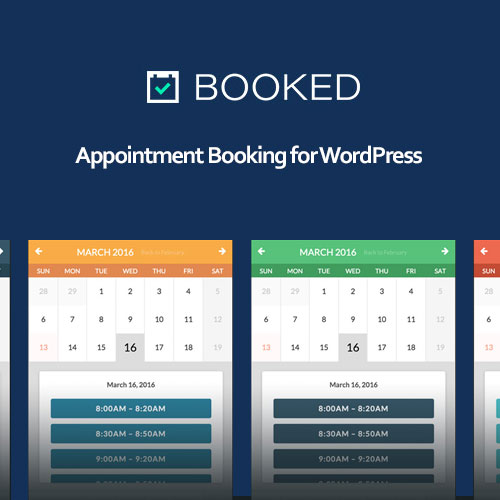 Booked ? Appointment Booking for WordPress