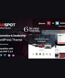 CarSpot  -  Dealership WordPress Classified Theme