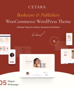 Cetara  -  Beautiful WordPress Theme for Authors