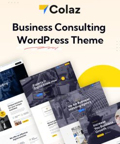 Colaz  -  Business Consulting WordPress Theme