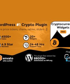 Cryptocurrency Widgets Pro  -  WordPress Crypto Plugin