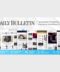 Daily Bulletin  -  Magazine & Newspaper WordPress Theme