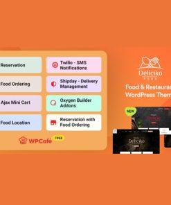 Deliciko  -  Restaurant WordPress Theme