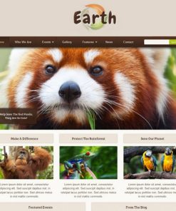Earth  -  Eco/Environmental NonProfit WordPress Theme