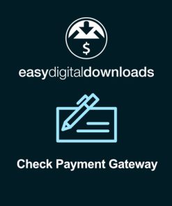 Easy Digital Downloads Check Payment Gateway