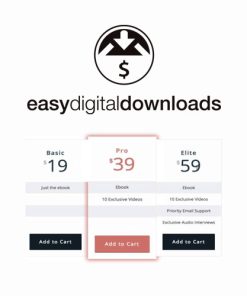 Easy Digital Downloads Pricing Tables