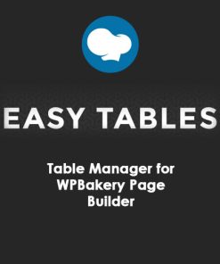 Easy Tables ? Table Manager for WPBakery Page Builder