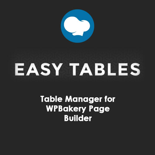 Easy Tables ? Table Manager for WPBakery Page Builder