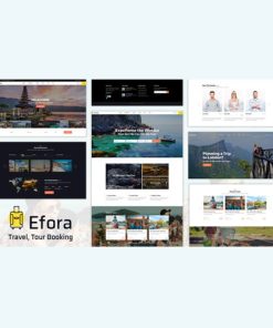 Efora  -  Travel Agency WordPress Theme