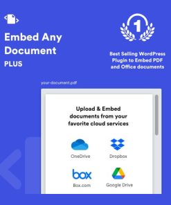 Embed Any Document Plus  -  WordPress Plugin