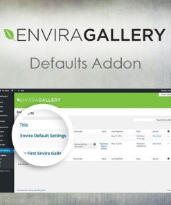Envira Gallery ? Defaults Addon