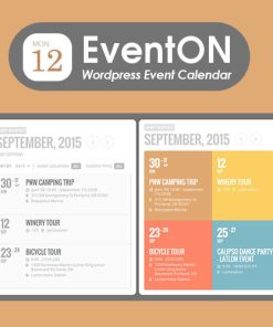 EventOn ? WordPress Event Calendar Plugin