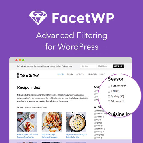 FacetWP ? Advanced Filtering for WordPress