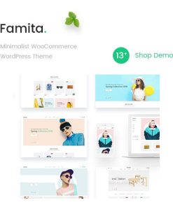 Famita  -  Minimalist WooCommerce WordPress Theme