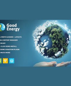 Good Energy  -  Ecology & Renewable Power Company WordPress Theme